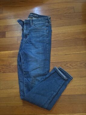 American Eagle Outfitters Dark Blue Women's Jeggings - Slim Fit